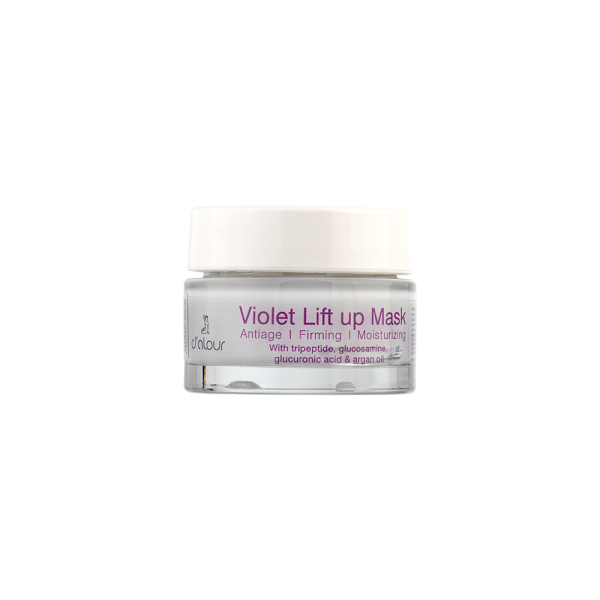 Violet lift up mask