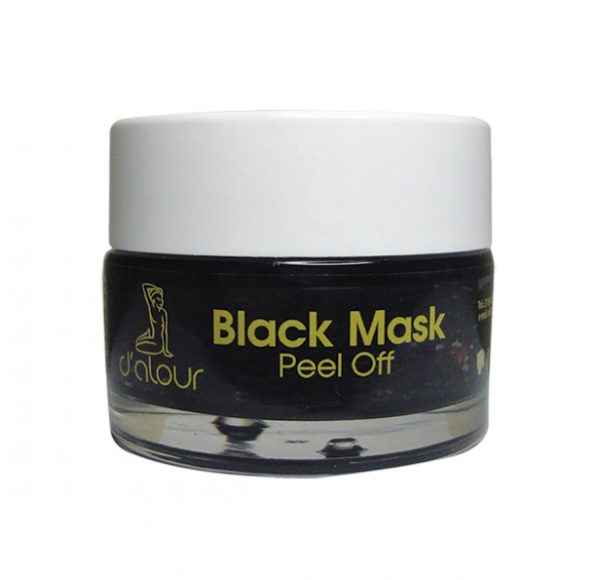 Black peel off mask